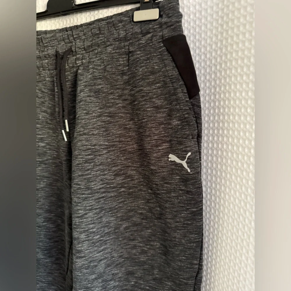 Puma Women's EVOSTRIPE joggers Pants Knitted‎ Black-Heather size large - Picture 5 of 16